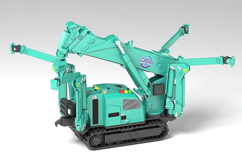 Maeda Seisakusho Moderoid Plastic Model Kit 1/20 Spider Crane (Green) 25 cm product photo