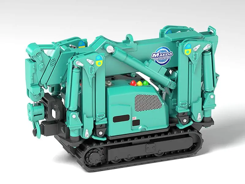 Maeda Seisakusho Moderoid Plastic Model Kit 1/20 Spider Crane (Green) Re-Run 25 cm product photo