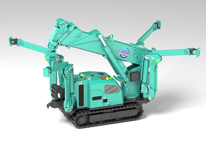 Maeda Seisakusho Moderoid Plastic Model Kit 1/20 Spider Crane (Green) Re-Run 25 cm product photo