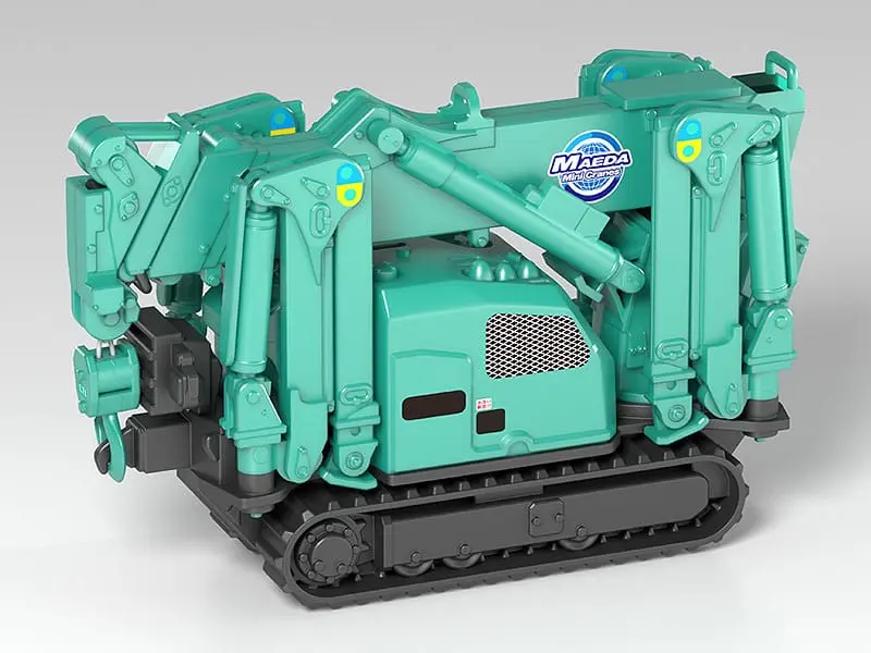 Maeda Seisakusho Moderoid Plastic Model Kit 1/20 Spider Crane (Green) Re-Run 25 cm product photo