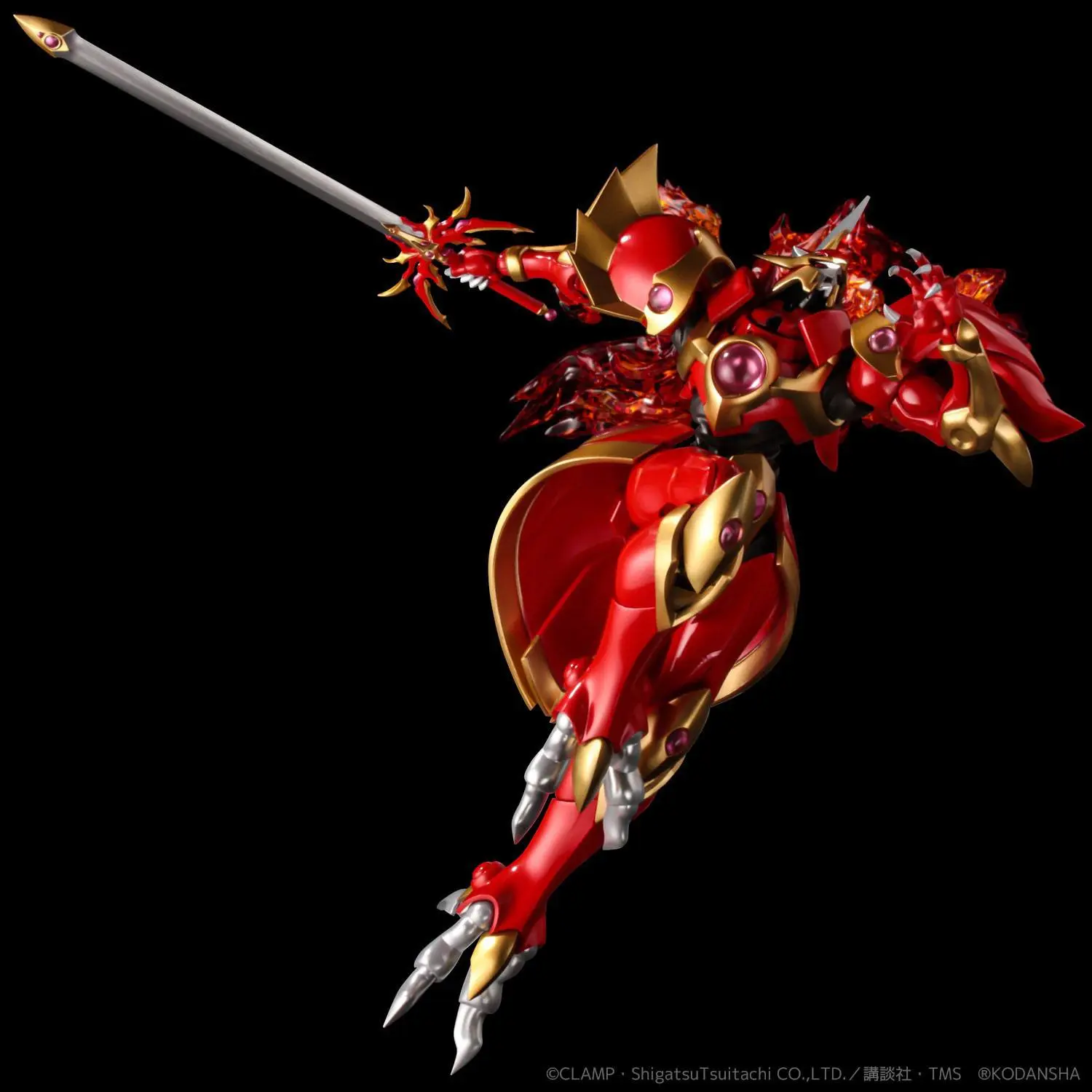 Magic Knight Rayearth Diecast Action Figure Riobot Rayearth 18 cm product photo