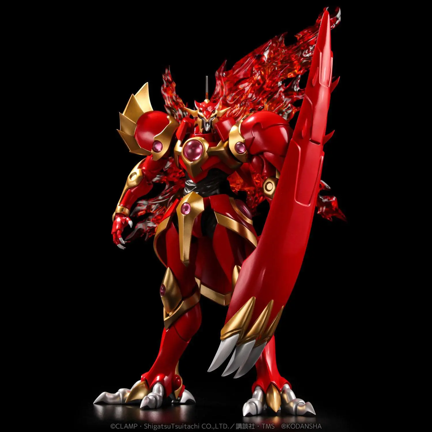 Magic Knight Rayearth Diecast Action Figure Riobot Rayearth 18 cm product photo