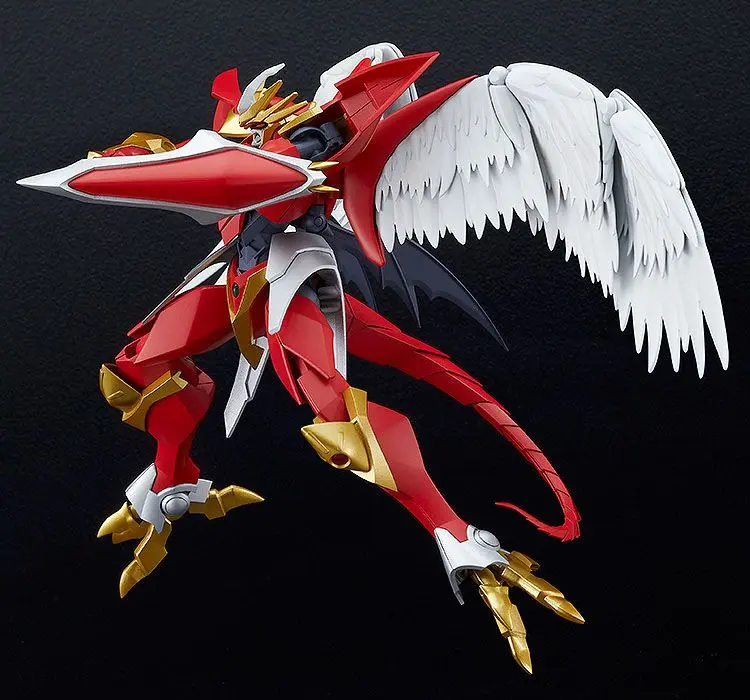 Magic Knight Rayearth Moderoid Plastic Model Kit Combined Rune God Rayearth 18 cm product photo