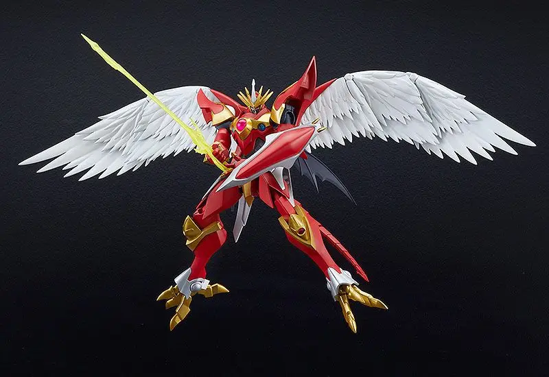 Magic Knight Rayearth Moderoid Plastic Model Kit Combined Rune God Rayearth 18 cm product photo