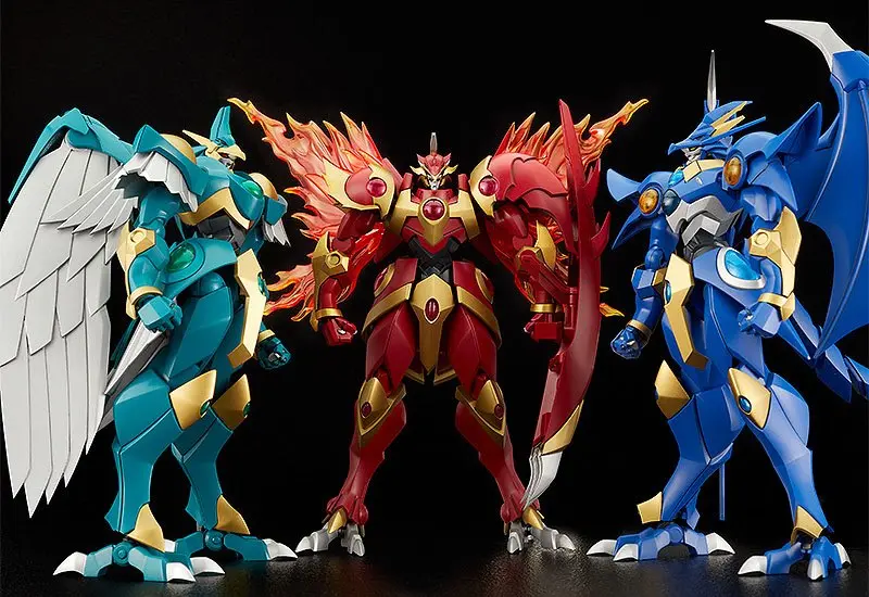 Magic Knight Rayearth Moderoid Plastic Model Kit Rayearth, the Spirit of Fire 16 cm product photo