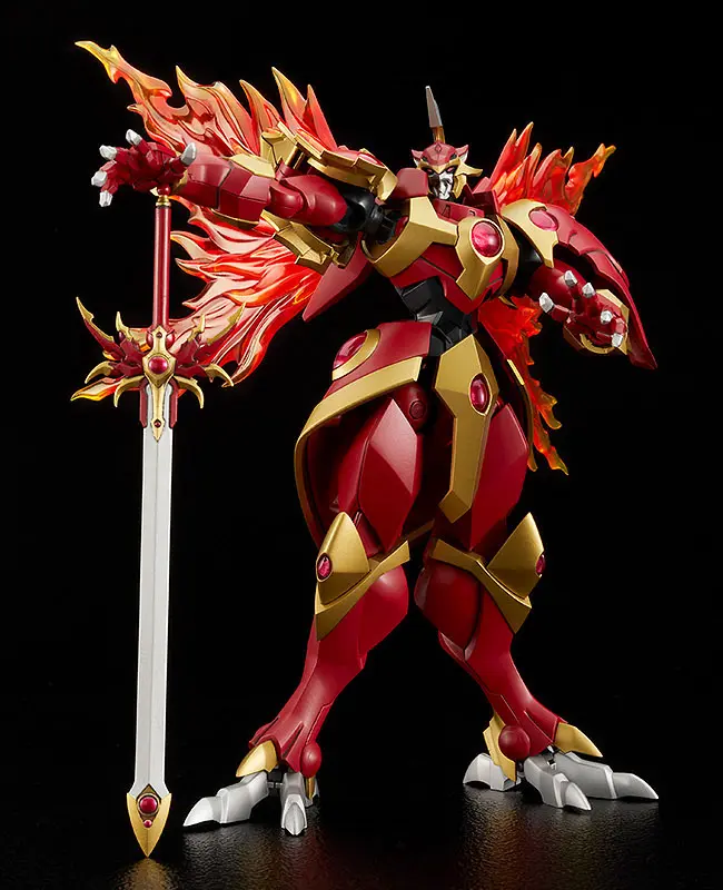 Magic Knight Rayearth Moderoid Plastic Model Kit Rayearth, the Spirit of Fire 16 cm product photo