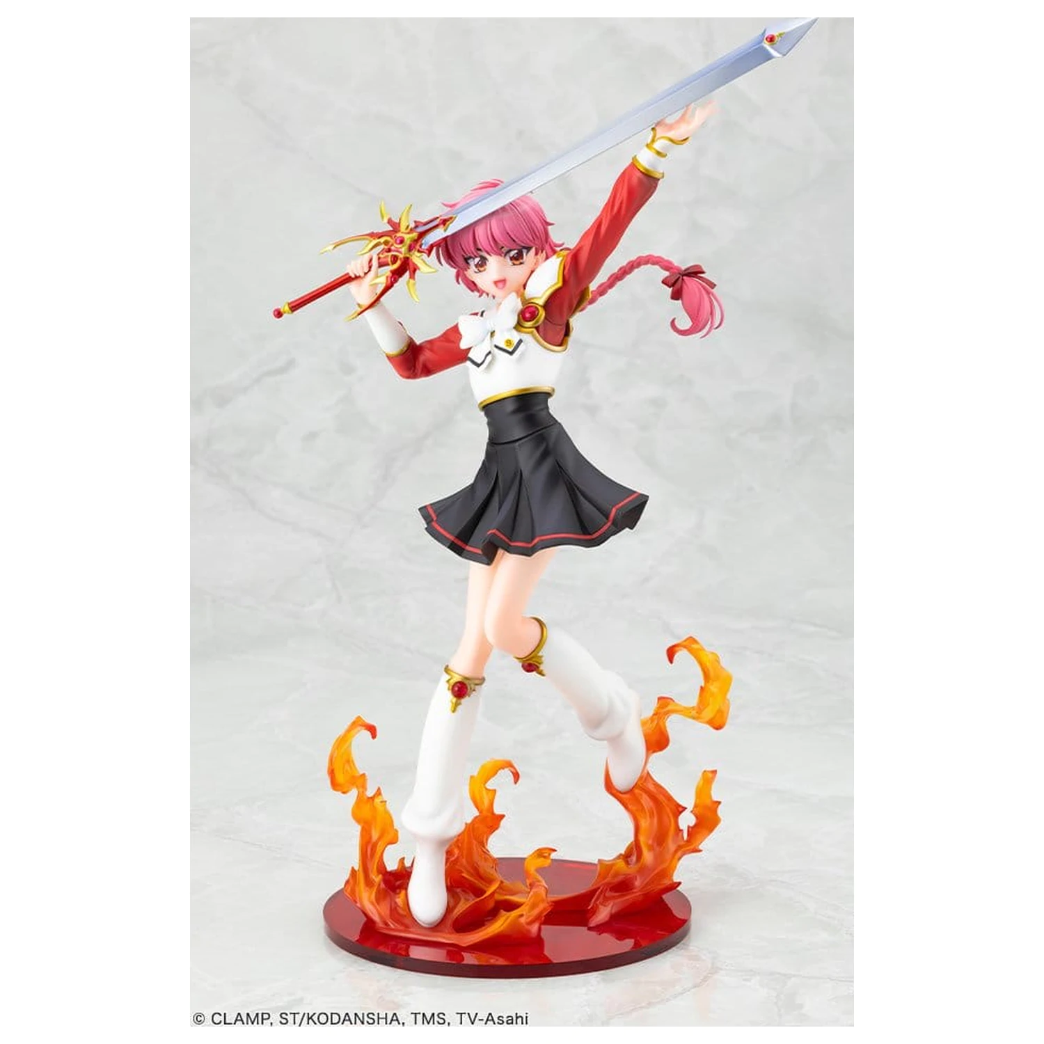 Magic Knight Rayearth PVC Figure 1/7 Hikaru Shidou 29 cm product photo