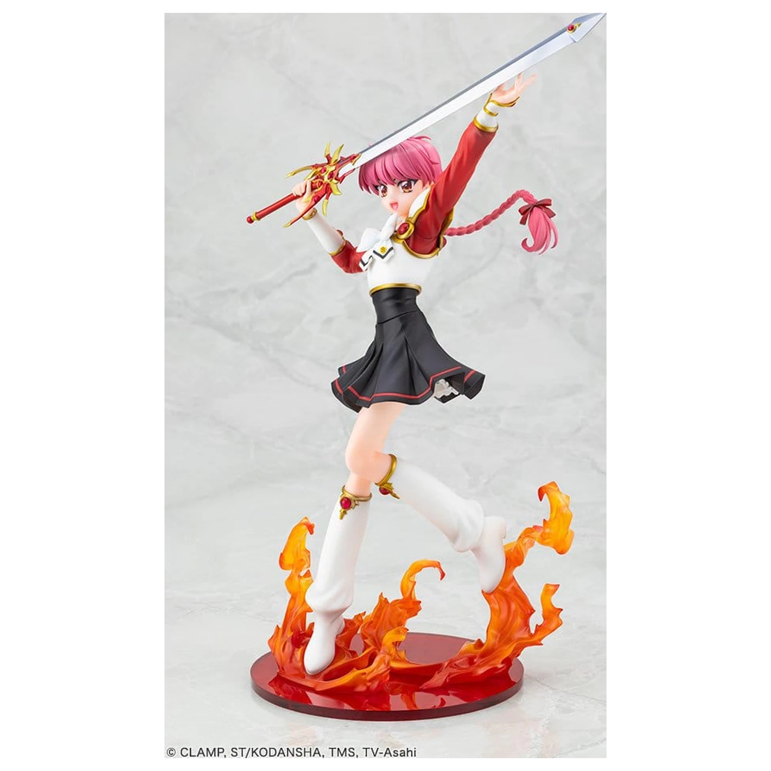 Magic Knight Rayearth PVC Figure 1/7 Hikaru Shidou 29 cm product photo