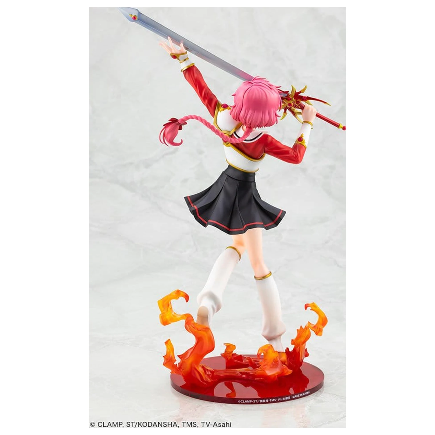 Magic Knight Rayearth PVC Figure 1/7 Hikaru Shidou 29 cm product photo