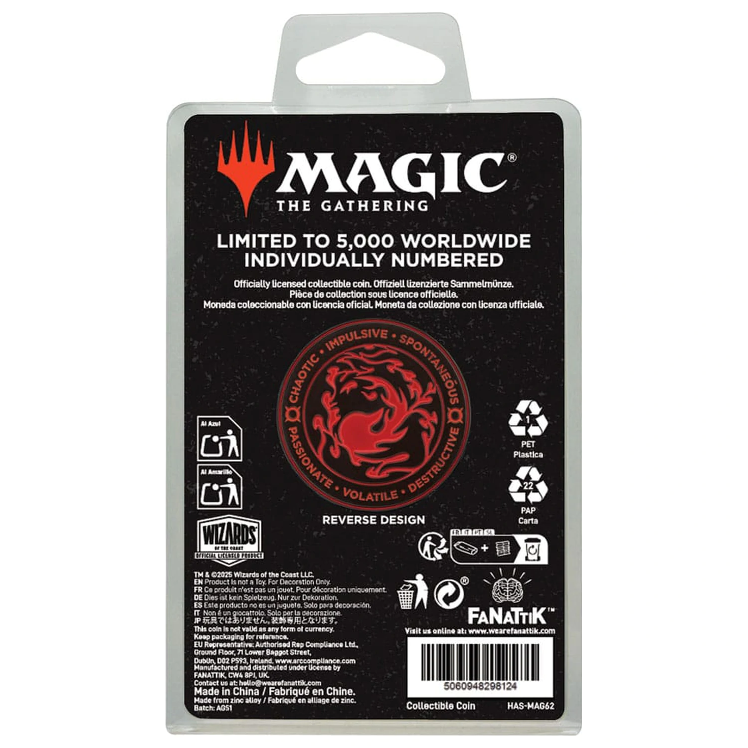 Magic: The Gathering Collectable Coin Chandra product photo