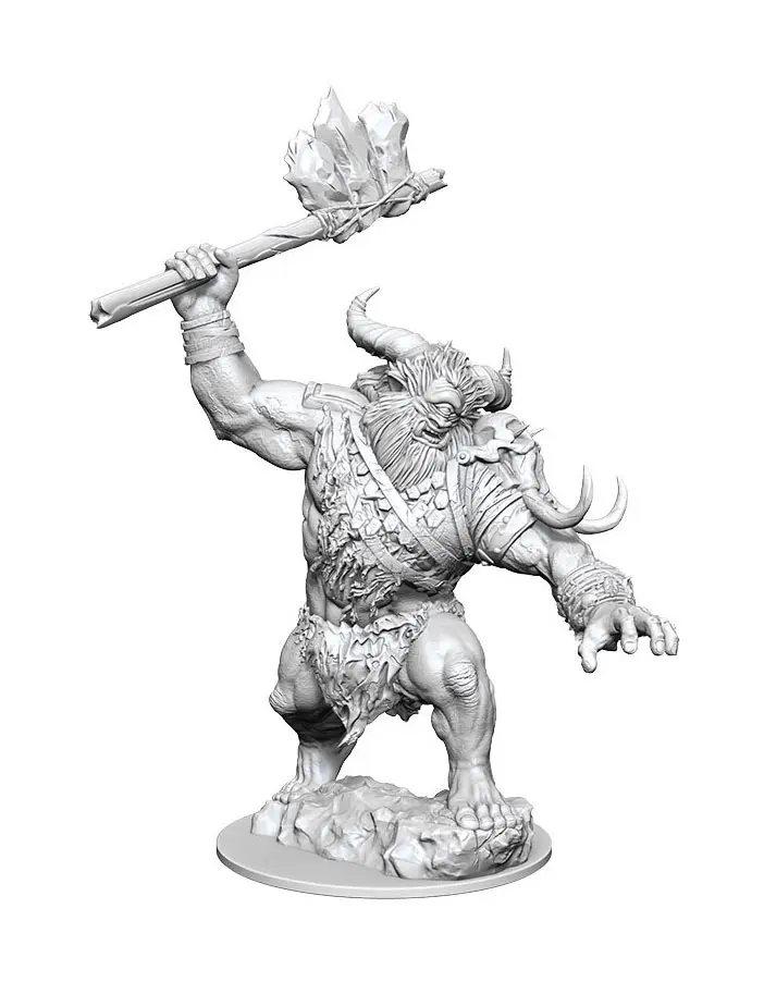 Magic The Gathering Deep Cuts Unpainted Miniature Borborygmos (Cyclops) product photo