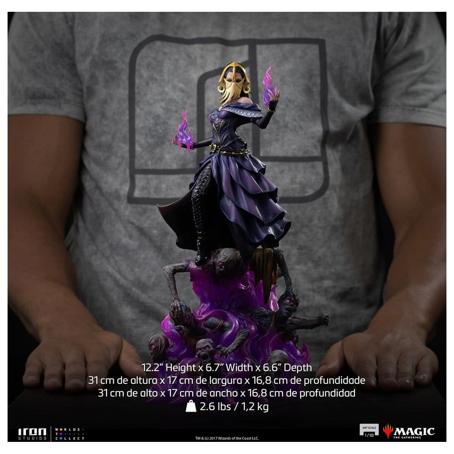 Magic: The Gathering Deluxe Art Scale Statue 1/10 Liliana Vess 31 cm product photo