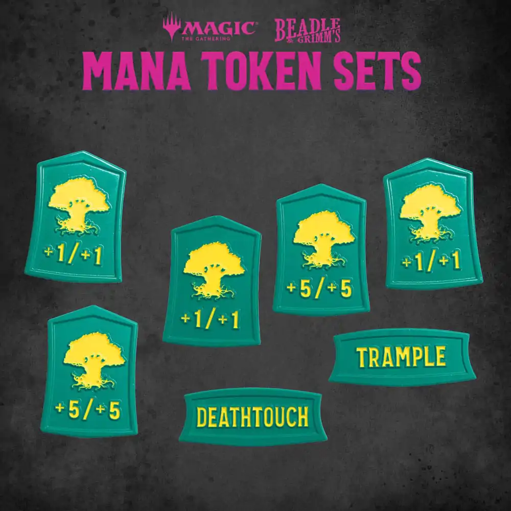 Magic the Gathering Dice and Token Pack Green Mana termékfotó