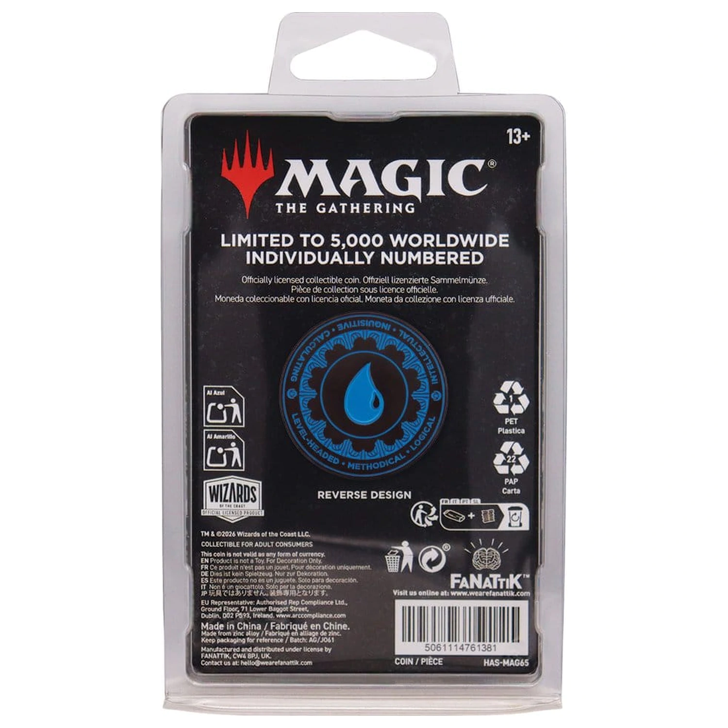 Magic: The Gathering Collectable Coin Jace Limited Edition product photo