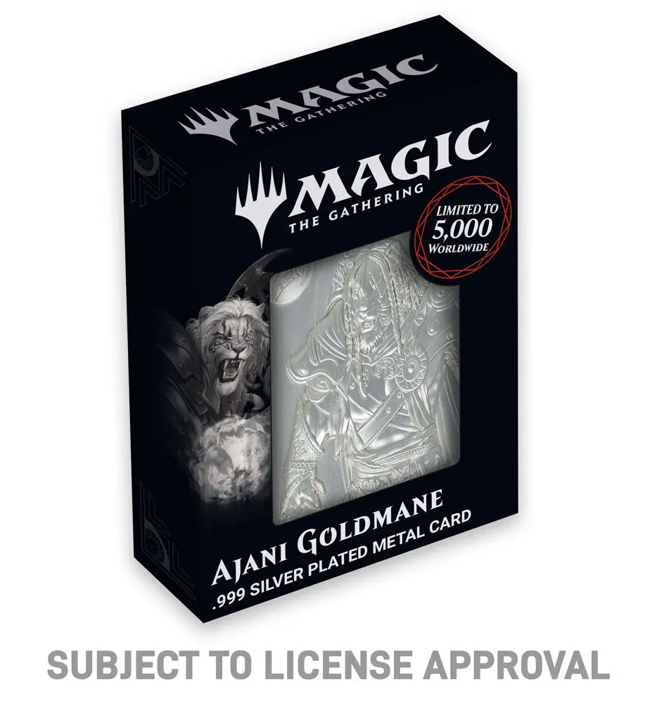 Magic the Gathering Ingot Ajani Goldmane Limited Edition (silver plated) product photo
