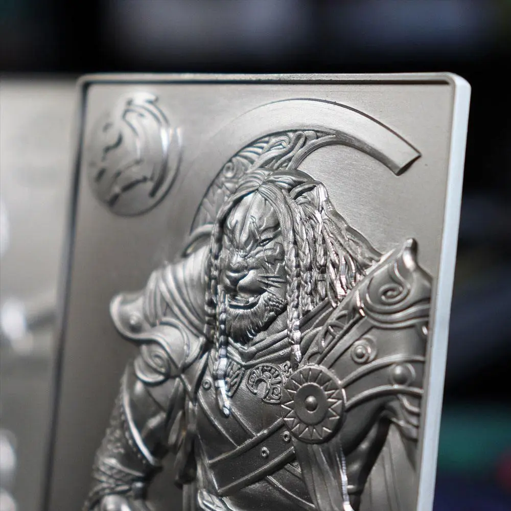 Magic the Gathering Ingot Ajani Goldmane Limited Edition (silver plated) product photo