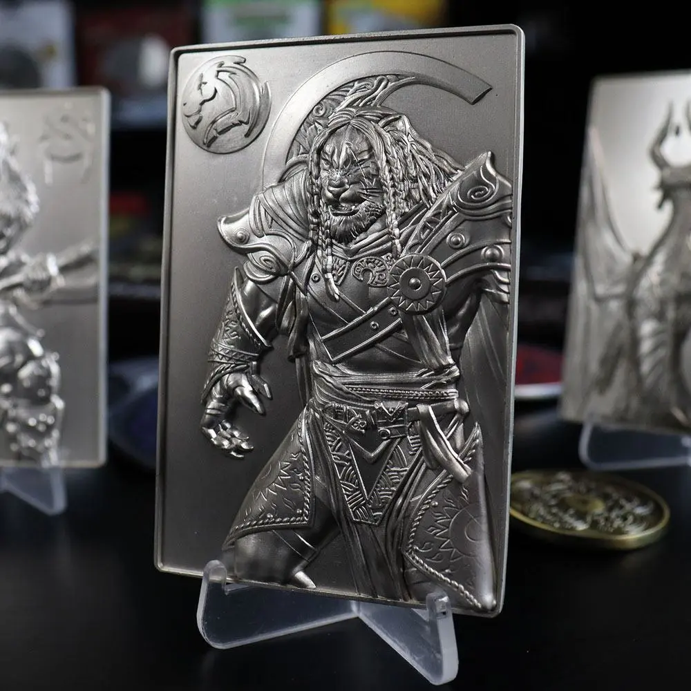 Magic the Gathering Ingot Ajani Goldmane Limited Edition (silver plated) product photo