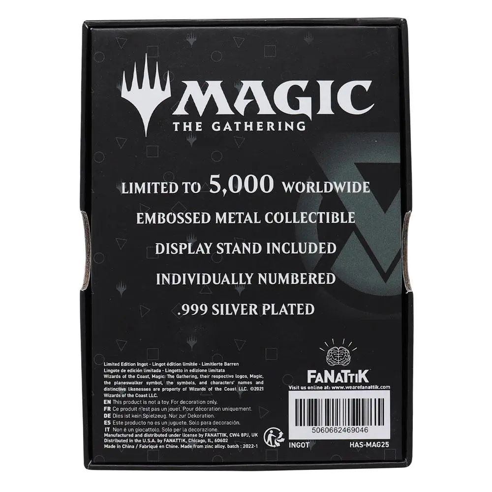 Magic the Gathering Ingot Teferi Limited Edition (silver plated) product photo