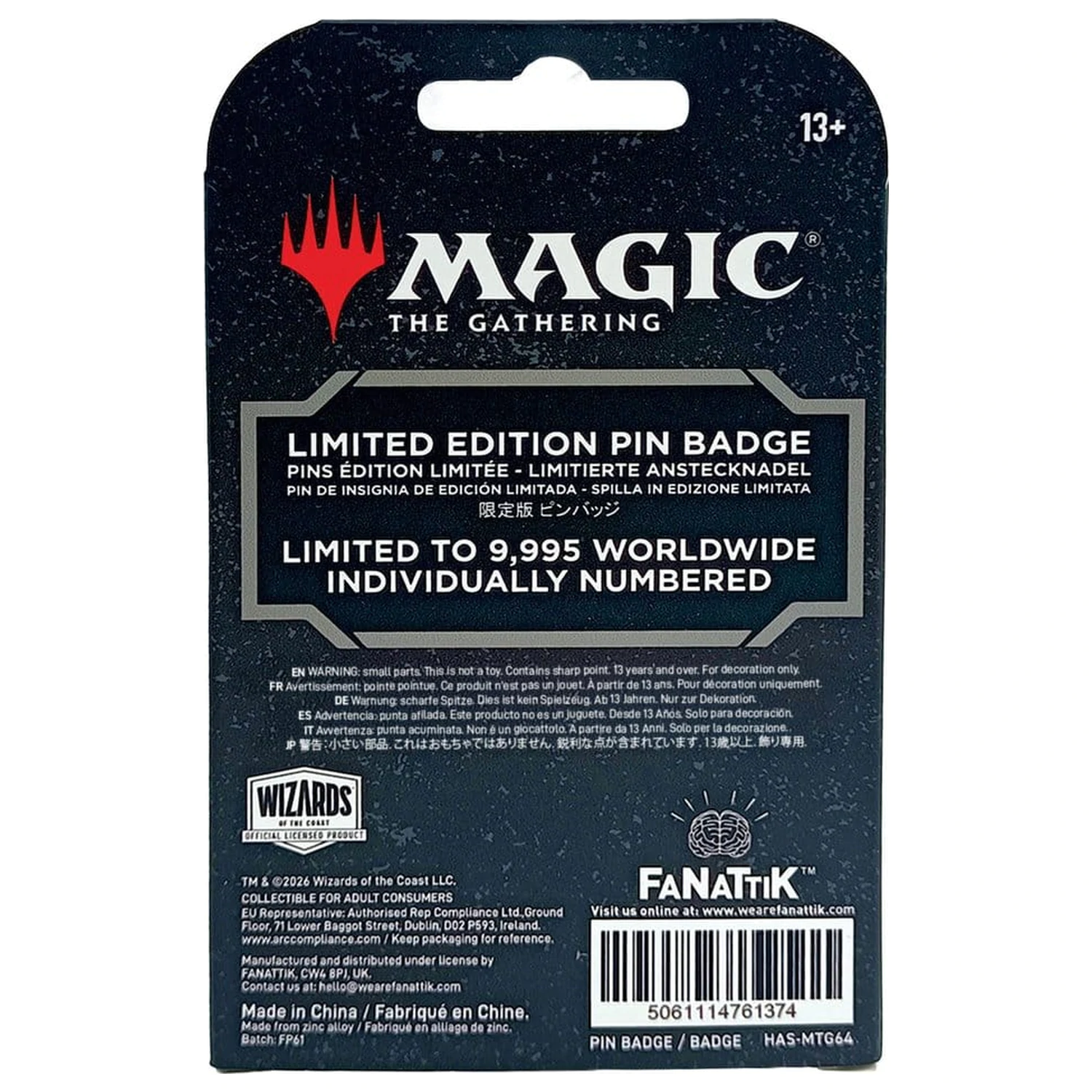 Magic: The Gathering Pin Badge Planeswalker Limited Edition product photo