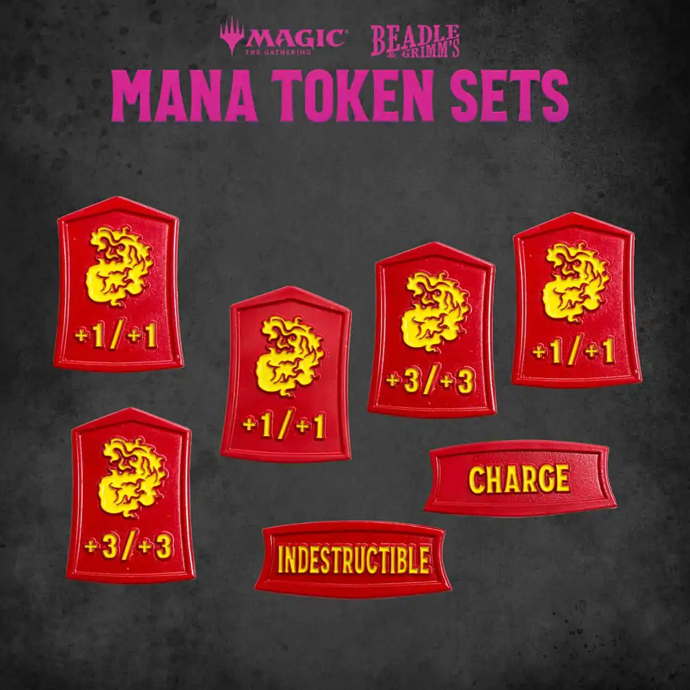 Magic the Gathering Dice and Token Pack Red Mana product photo