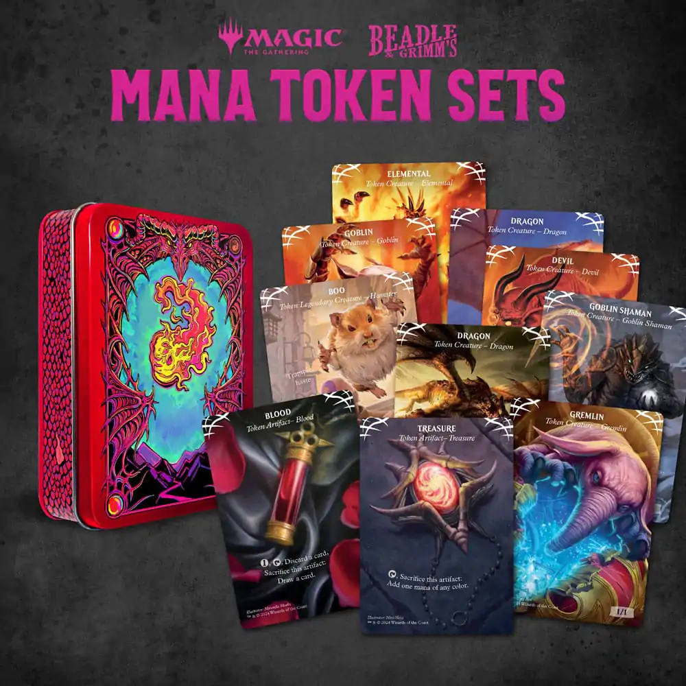 Magic the Gathering Dice and Token Pack Red Mana product photo