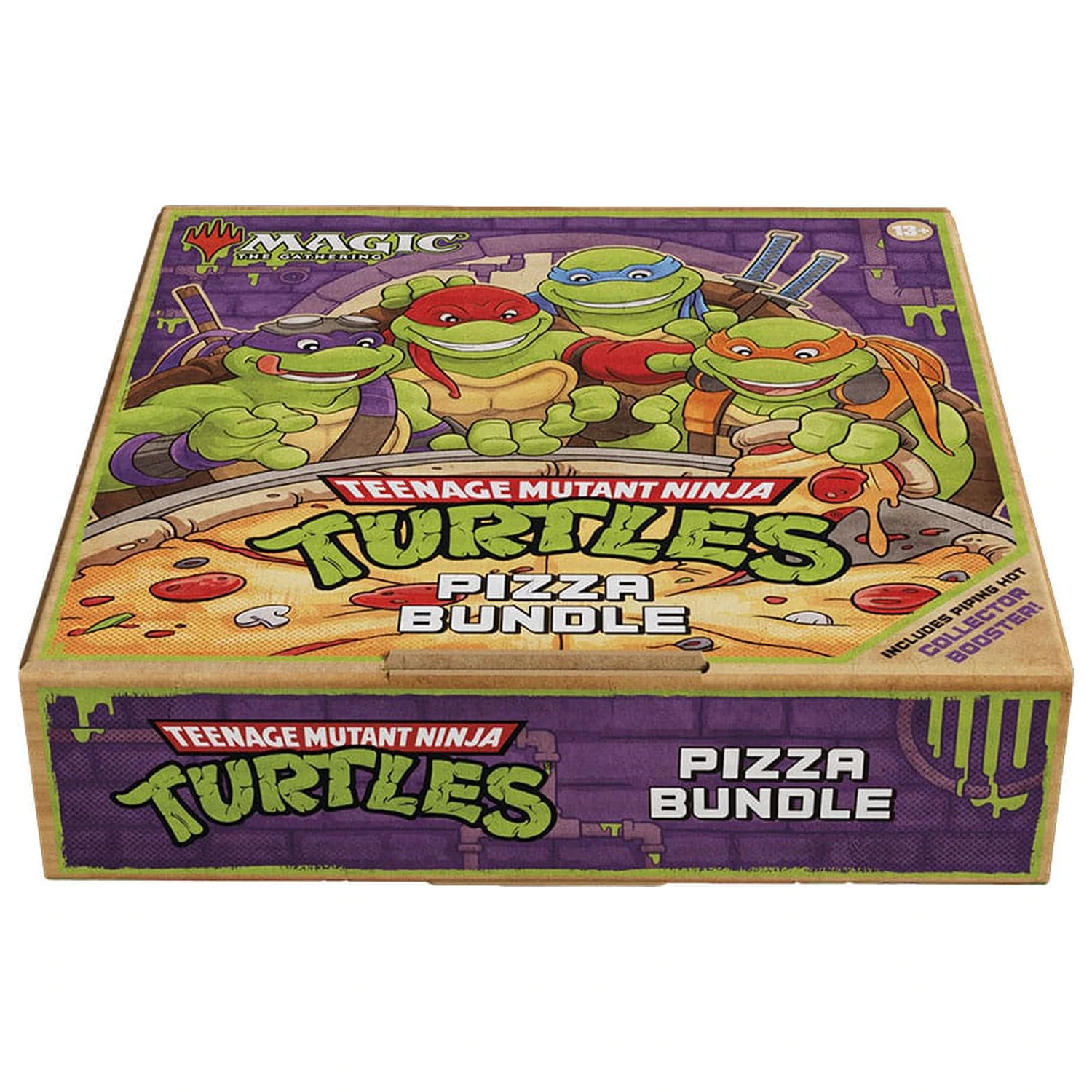 Magic the Gathering Teenage Mutant Ninja Turtles Pizza Bundle english product photo