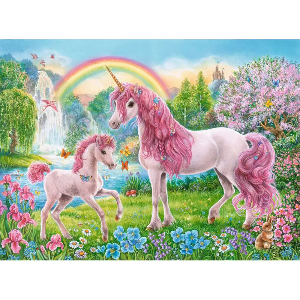 Magic Unicorns puzzle 4x100pcs product photo