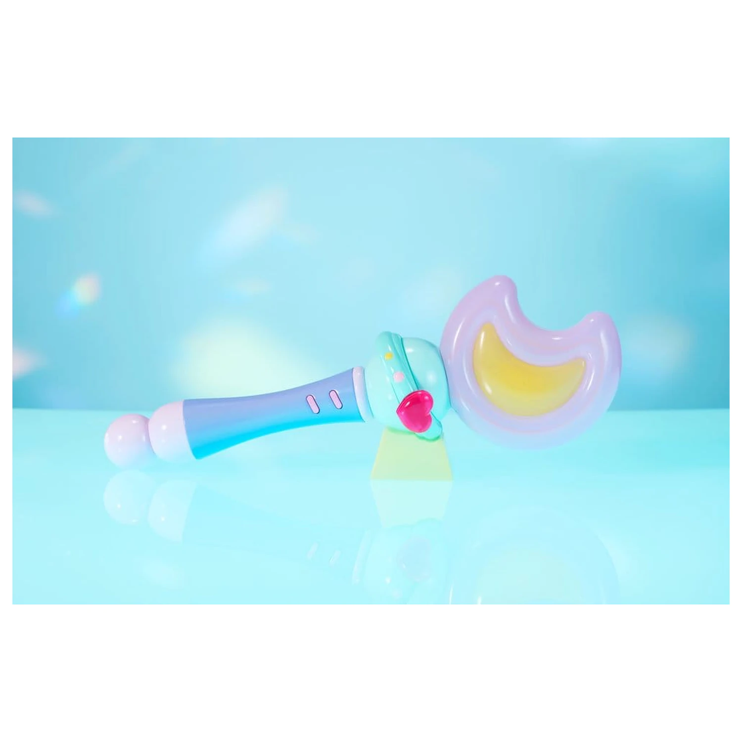 Magical Sisters Lulutto Lilly Proplica Replica Moontoneoneon & GlassHeart DreamPact Set 25 cm product photo