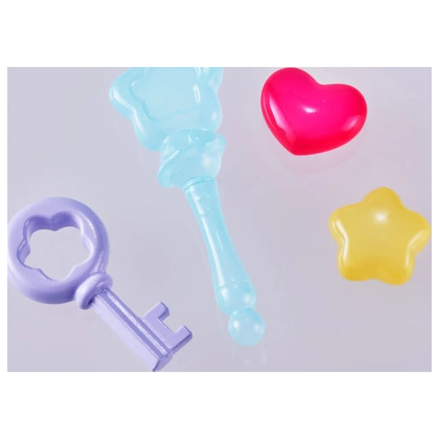 Magical Sisters Lulutto Lilly Proplica Replica Stattoneoneon & GlassHeart HopePact Set 25 cm product photo