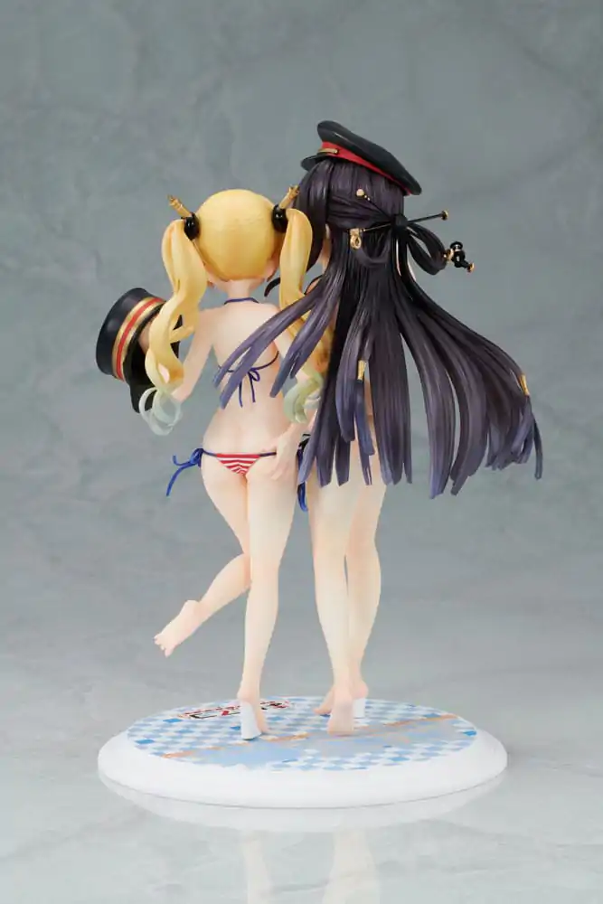 Maitetsu:Last Run!! PVC Statue 1/7 Hachiroku &amp; Olivi 23 cm product photo