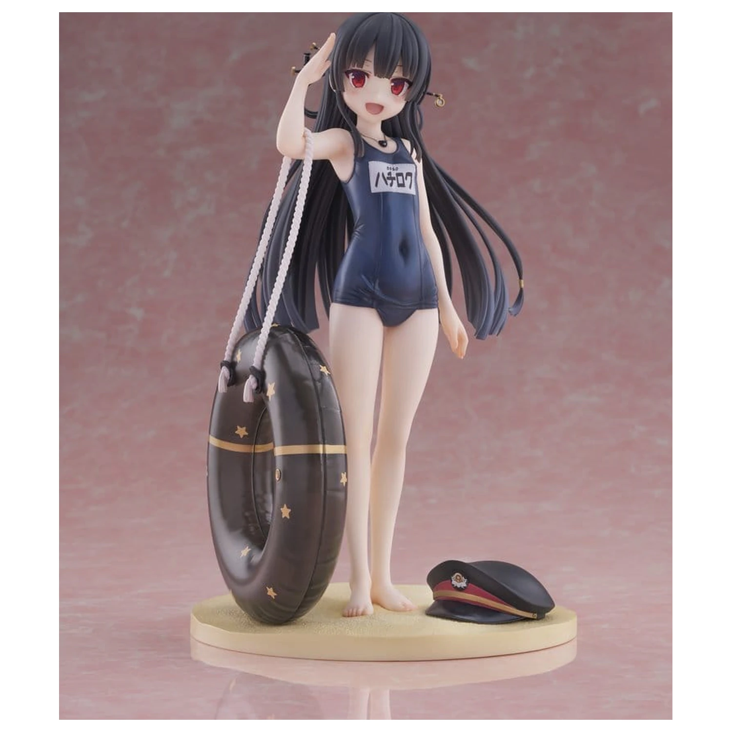 Maitetsu Last Run!! KoiKoi -Sakura- PVC Figure 1/6 Hachiroku School Swimsuit Ver. 23 cm product photo