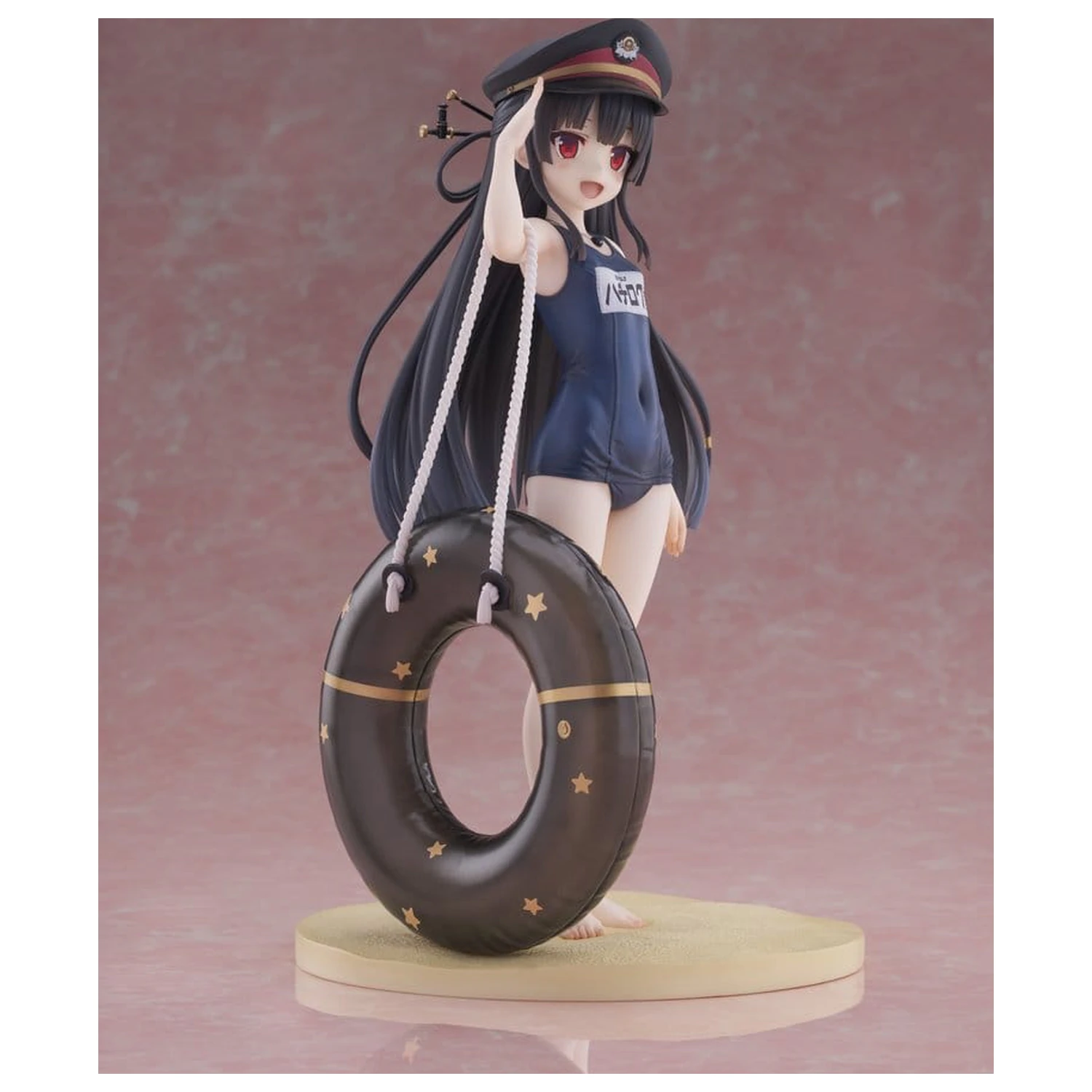 Maitetsu Last Run!! KoiKoi -Sakura- PVC Figure 1/6 Hachiroku School Swimsuit Ver. 23 cm product photo