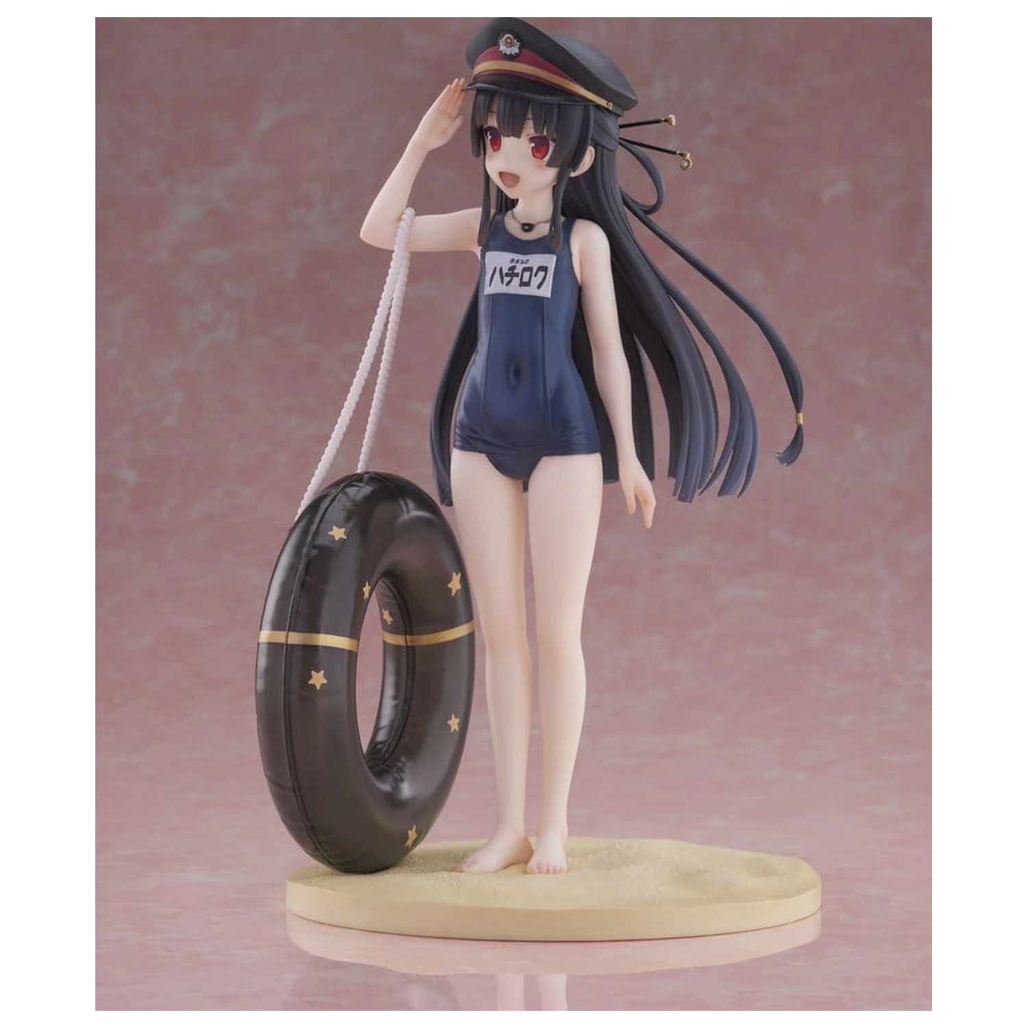 Maitetsu Last Run!! KoiKoi -Sakura- PVC Figure 1/6 Hachiroku School Swimsuit Ver. 23 cm product photo
