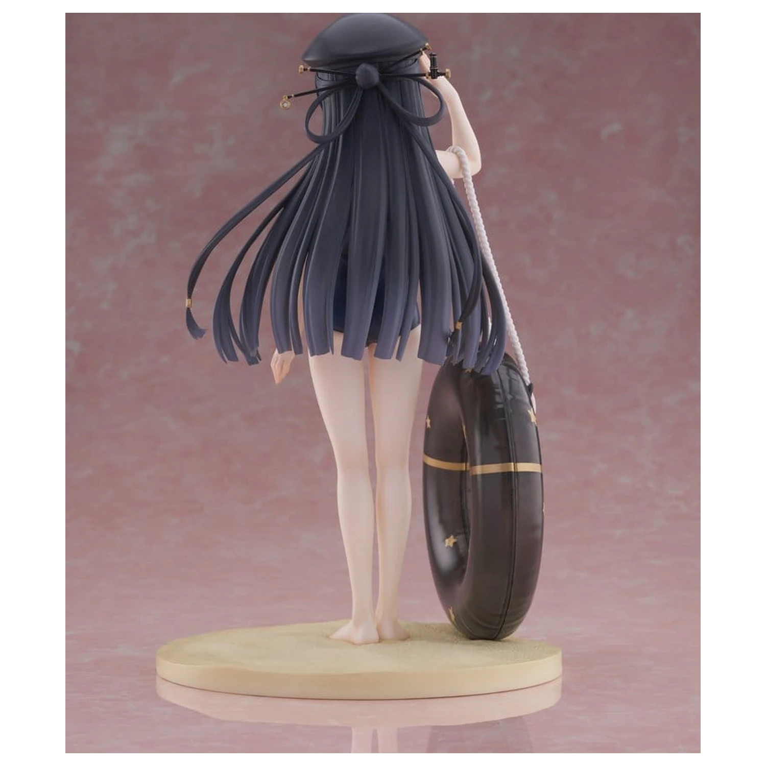 Maitetsu Last Run!! KoiKoi -Sakura- PVC Figure 1/6 Hachiroku School Swimsuit Ver. 23 cm product photo