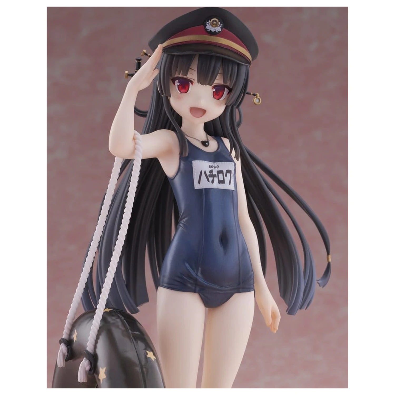 Maitetsu Last Run!! KoiKoi -Sakura- PVC Figure 1/6 Hachiroku School Swimsuit Ver. 23 cm product photo