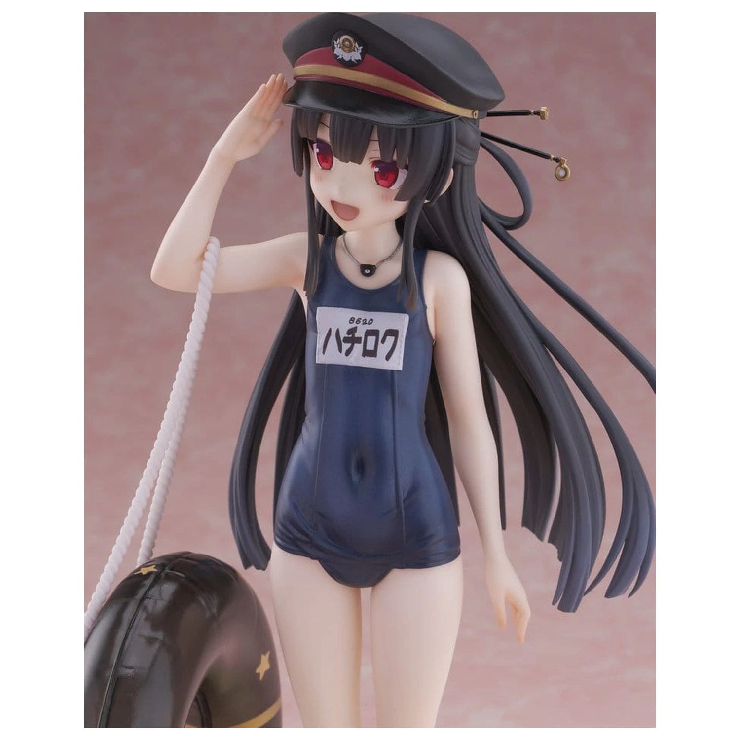 Maitetsu Last Run!! KoiKoi -Sakura- PVC Figure 1/6 Hachiroku School Swimsuit Ver. 23 cm product photo