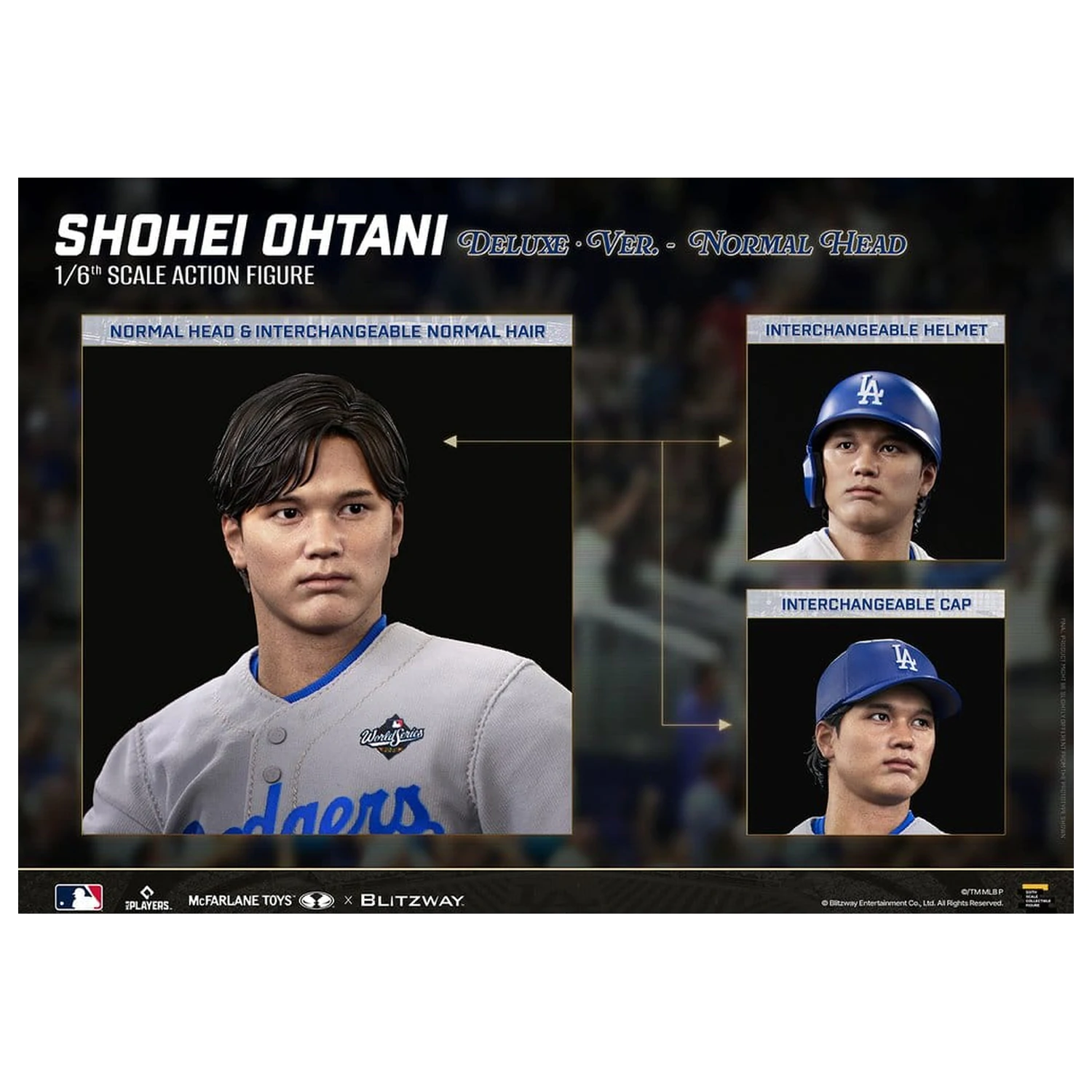 Major League Baseball Premium UMS Action Figure 1/6 Ohtani Shohei (DX Ver.) 35 cm product photo