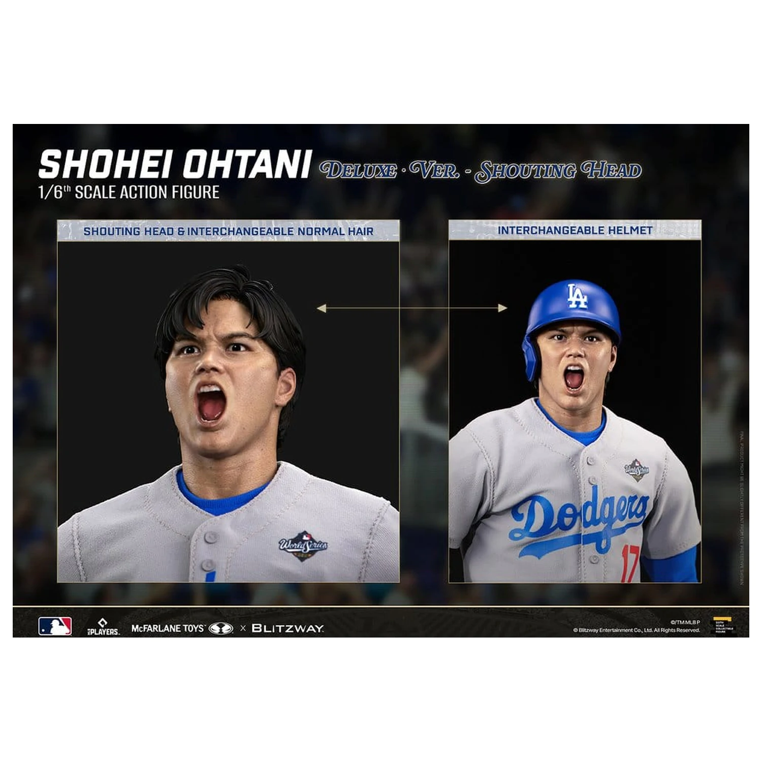 Major League Baseball Premium UMS Action Figure 1/6 Ohtani Shohei (DX Ver.) 35 cm product photo