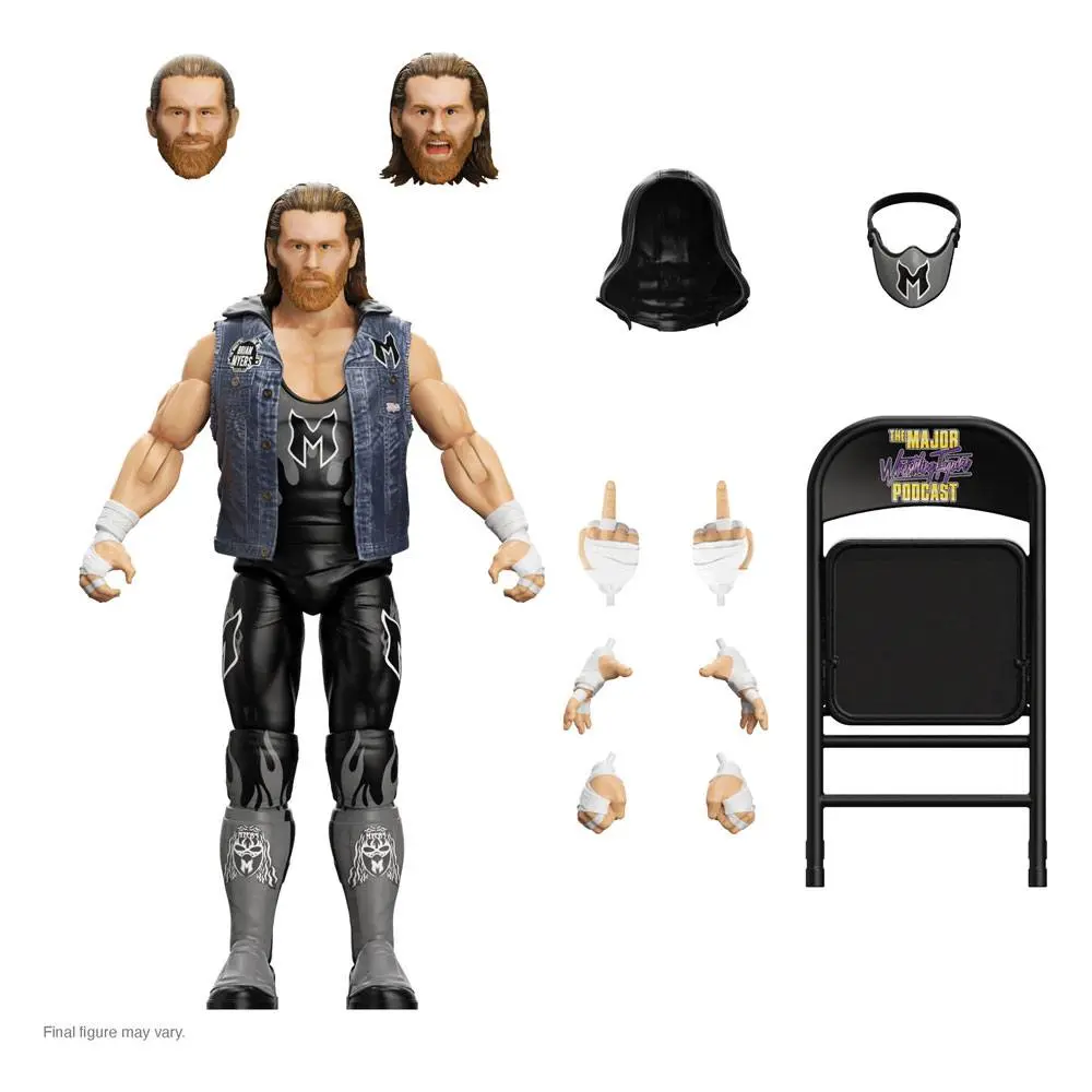 Major Wrestling Podcast Ultimates Action Figure Wave 2 Brian Myers (Most Professional Wrestler) 18 cm product photo