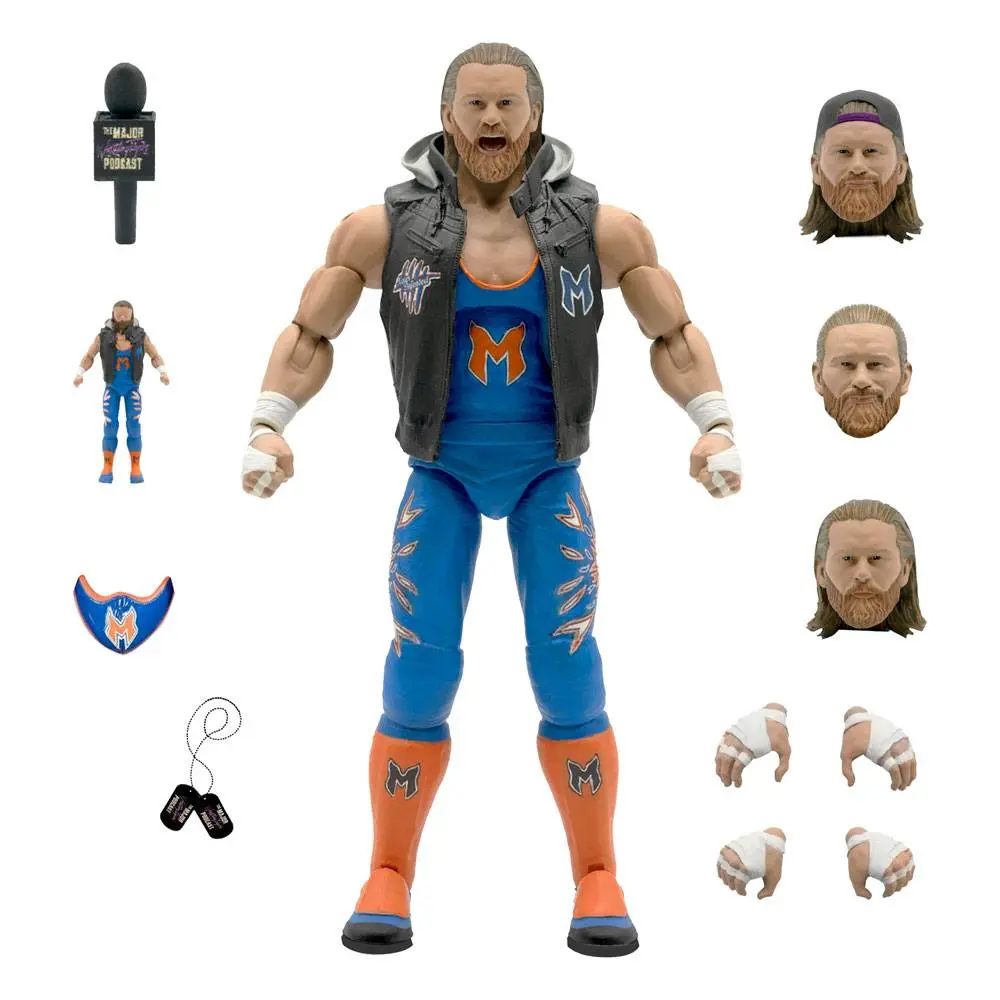 Major Wrestling Podcast Ultimates Action Figure Wave 1 Brian Myers 18 cm product photo