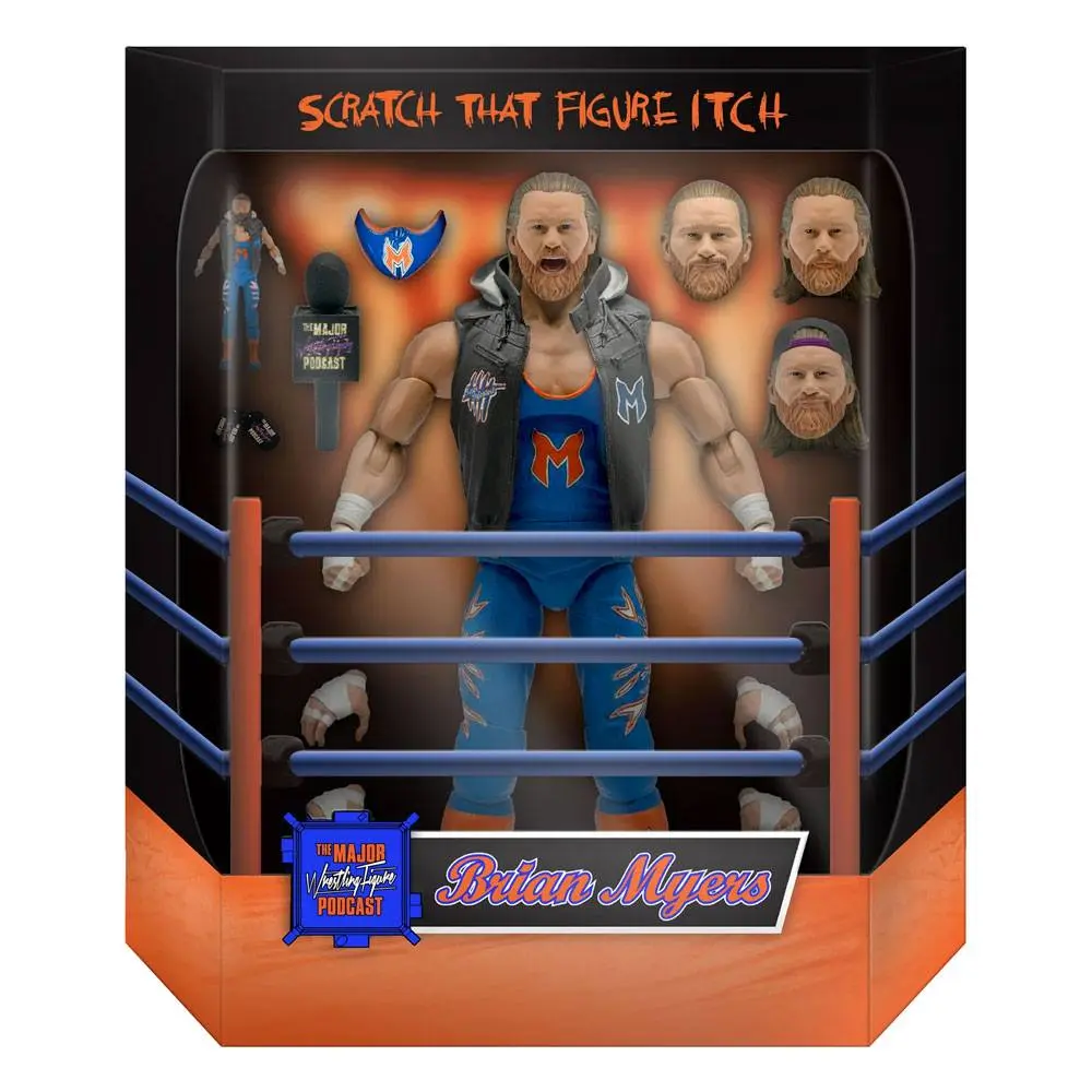Major Wrestling Podcast Ultimates Action Figure Wave 1 Brian Myers 18 cm product photo