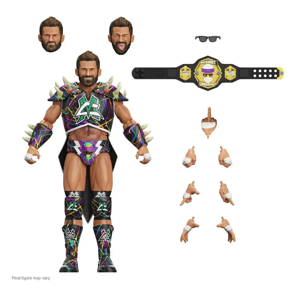 Major Wrestling Podcast Ultimates Action Figure Wave 2 Matt Cardona (Internet Champion) 18 cm product photo