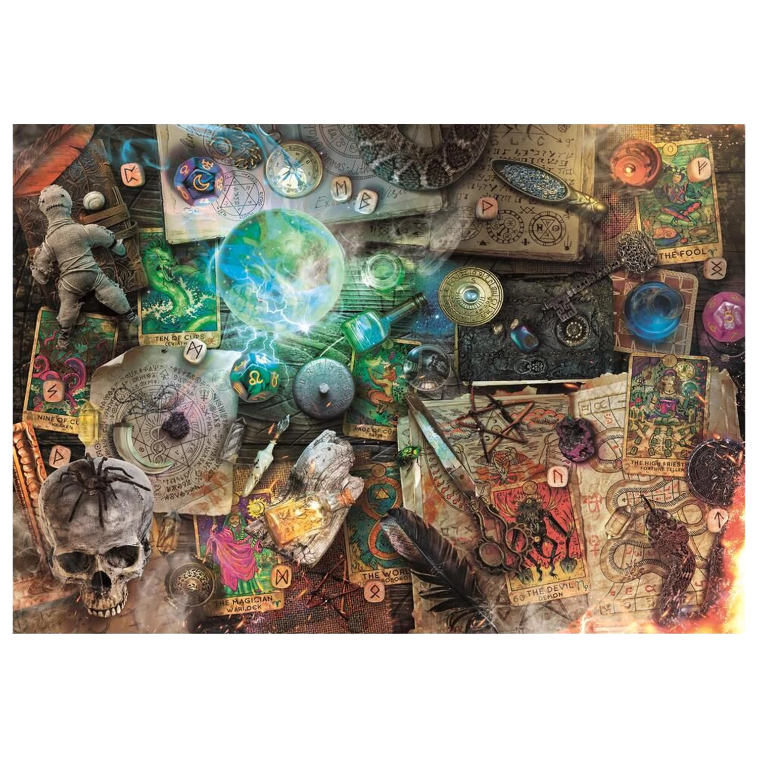 Maleficium puzzle 1000pcs product photo
