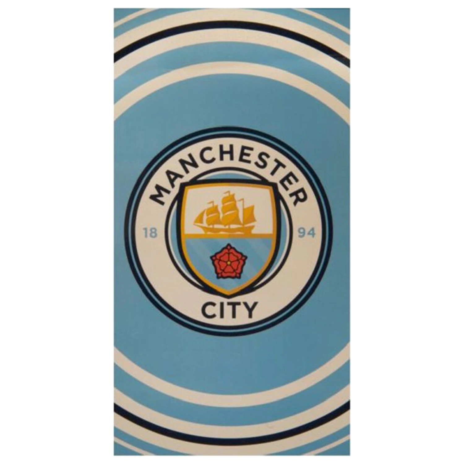 Manchester City microfibre beach towel product photo