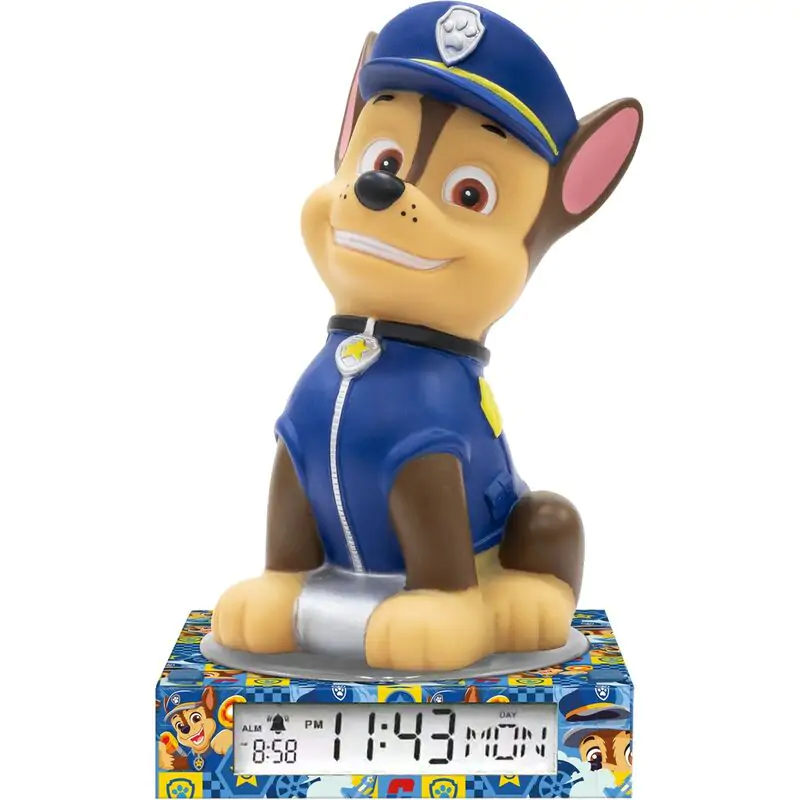 Paw Patrol 3D lamp with alarm clock termékfotó