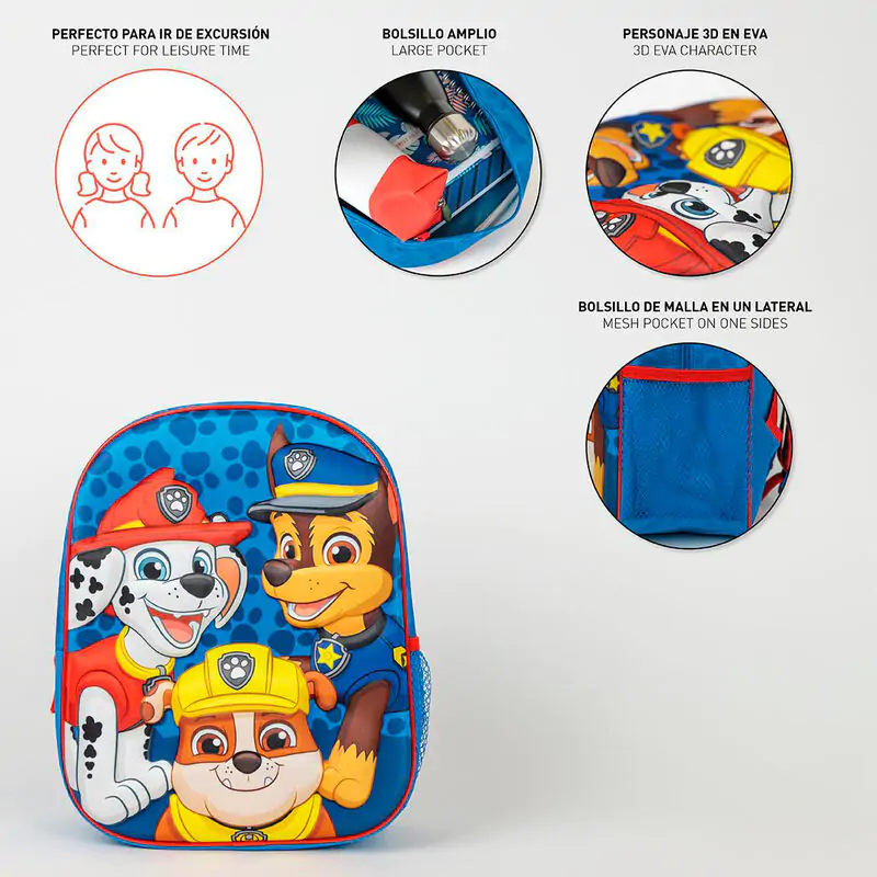 Paw Patrol 3D backpack 31cm termékfotó