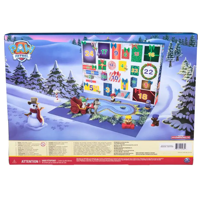 Paw Patrol advent calendar product photo
