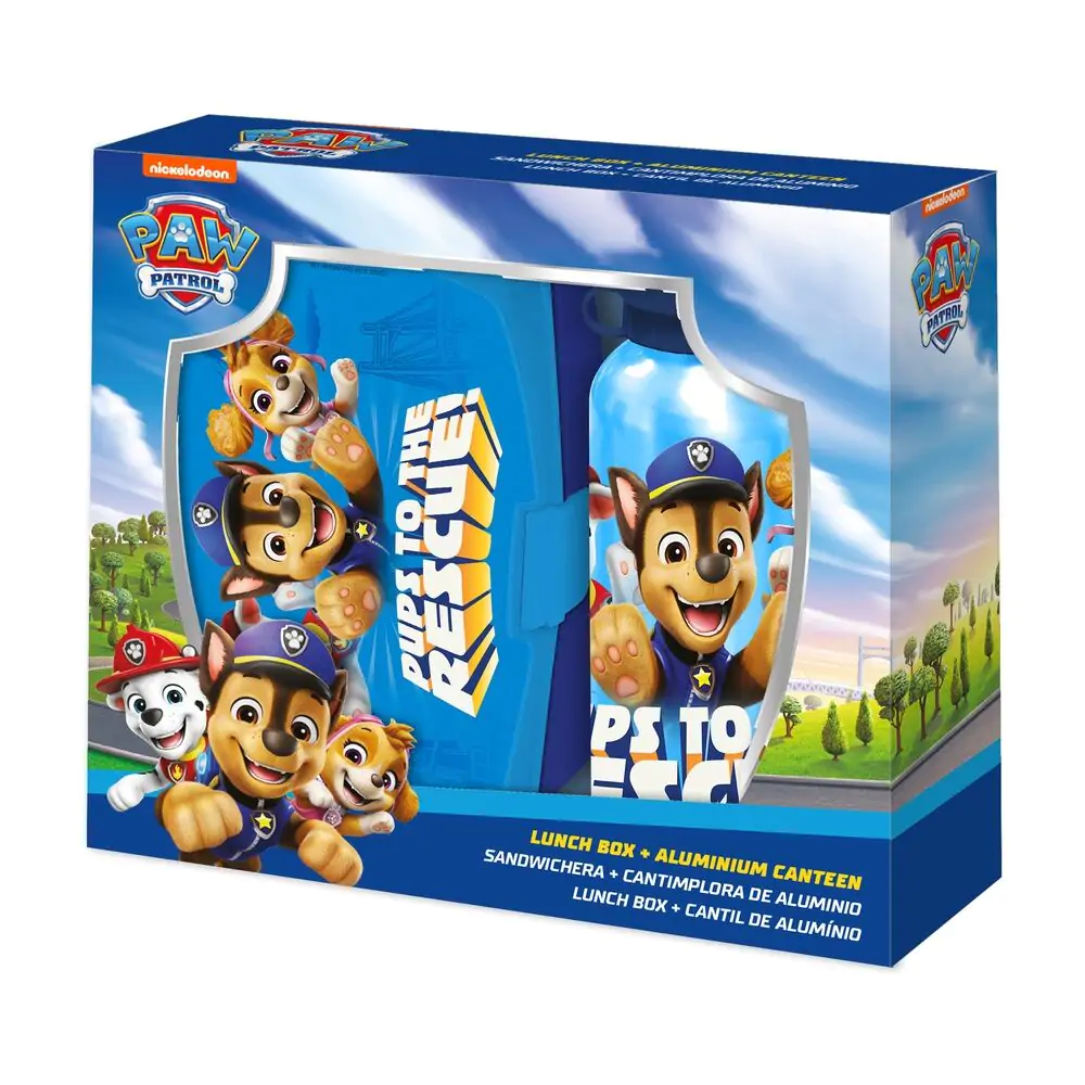 Paw Patrol Aluminium bottle + lunch box termékfotó