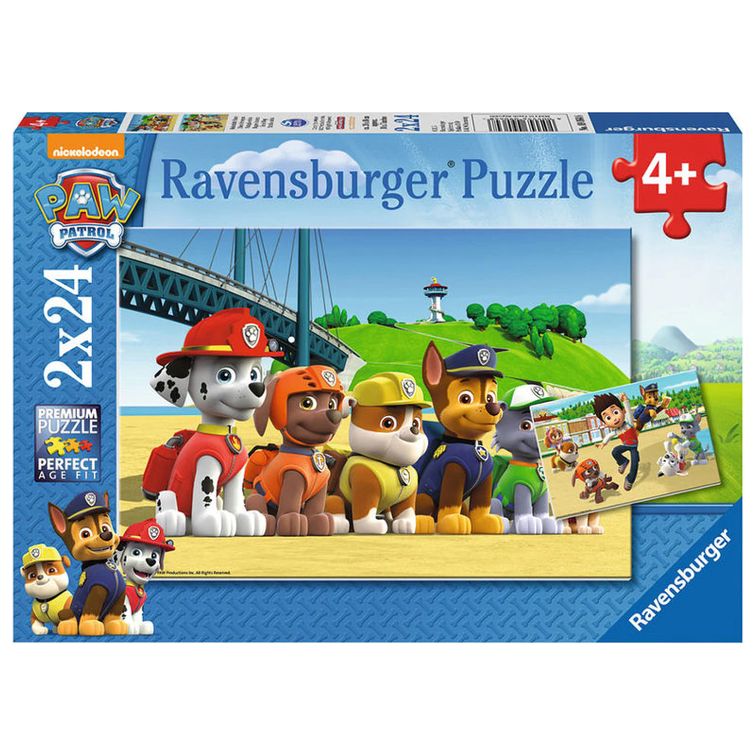 Paw Patrol Beach Puzzle 2x24pcs product photo