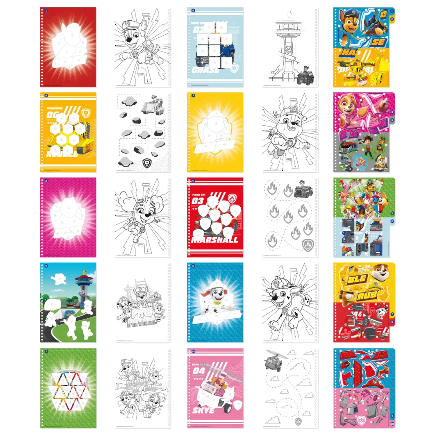 PAW Patrol Best Team Sticker Creative Set product photo